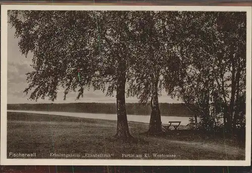 Berlin Fischerwall Erholungsheim Elisabethruh Kl. Wentowsee Kat. Berlin