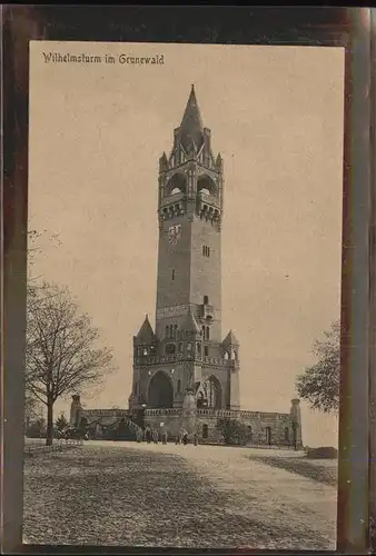 Grunewald Berlin Wilhelmsturm Kat. Berlin