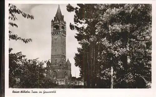 Grunewald Berlin Kaiser Wilhelm Turm Kat. Berlin