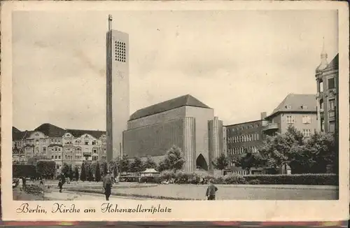 Berlin Kirche Hohenzollernplatz Kat. Berlin