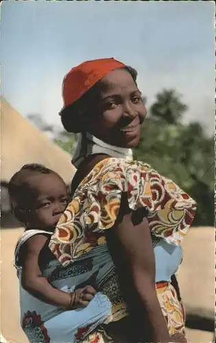 Afrika Afrique Africa Jeune maman Kat. Regionales