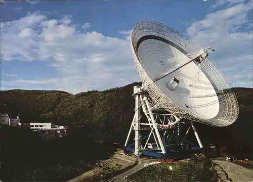 Funk Radioteleskop Effelsberg Eifel  Kat. Technik