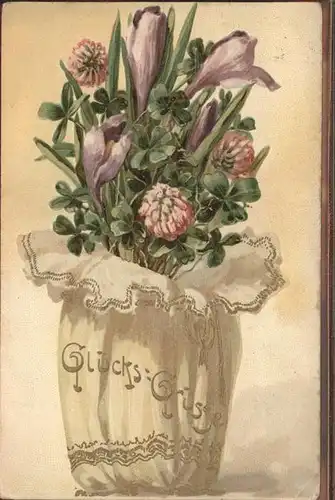 Blumen Gluecksgruesse Kat. Pflanzen