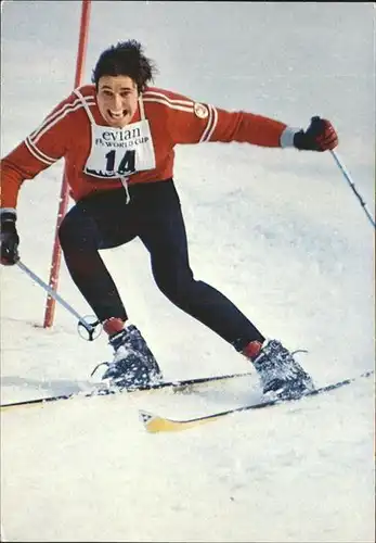 Skifahren Peter Frei Slalom Kat. Sport