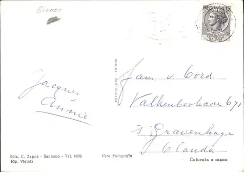 kk33337 Zoll Grenze Douane Grenze Italien-Frankreich Ponte S. Luigi Kategorie. Zoll Alte Ansichtskarten