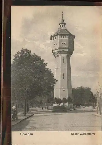 Spandau Neuer Wasserturm Kat. Berlin