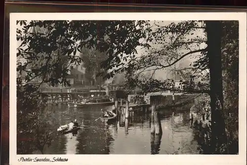 Spandau Schleuse Kat. Berlin