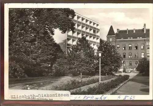 Berlin Elisabeth Diakonissen u. Krankenhaus Kat. Berlin