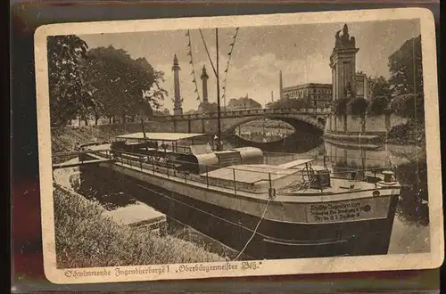 Berlin Schwimmende Jugendherberge I Kat. Berlin