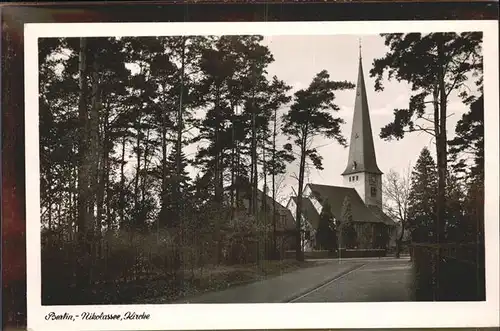 Nikolassee Kirche Kat. Berlin