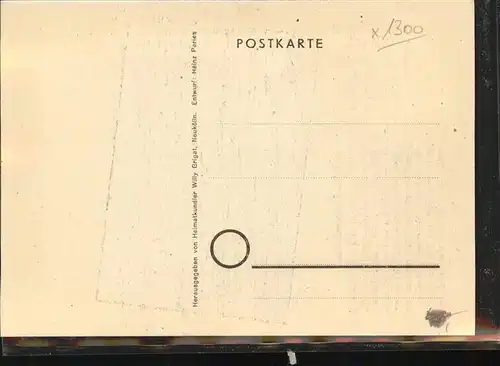 Rixdorf Berlin Ideal-Siedlung Britz Eberstadtallee / Berlin /Berlin Stadtkreis