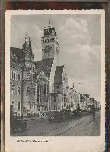 Neukoelln Rathaus Kat. Berlin