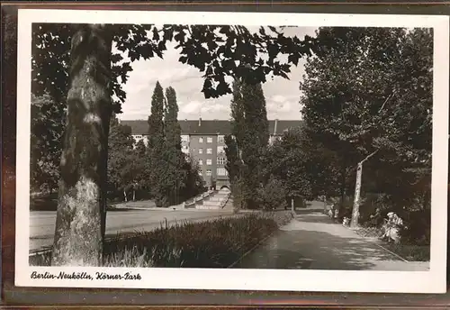 Neukoelln Koerner Park Kat. Berlin