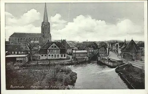 Buxtehude Marschtor Festungsturm Kat. Buxtehude