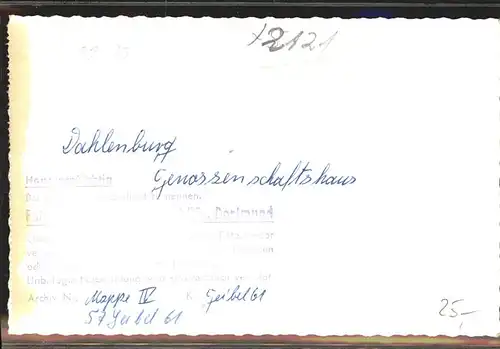 Dahlenburg Genossenschaftshaus Kat. Dahlenburg