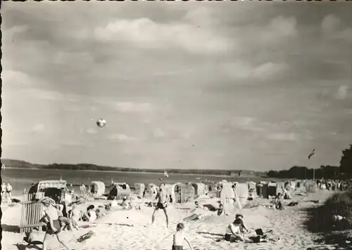 Eckernfoerde Strand Kat. Eckernfoerde