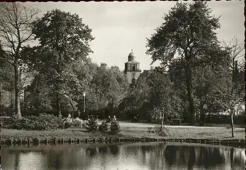 Neumuenster Schleswig Holstein Teich Kat. Neumuenster