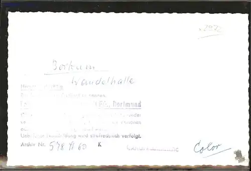 Borkum Nordseebad Wandelhalle / Borkum /Leer LKR