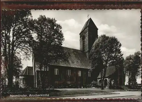 Neumuenster Schleswig Holstein Anscharkirche Kat. Neumuenster