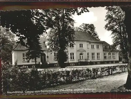 Neumuenster Schleswig Holstein Caspar von Saidern Haus Deutsche Jugendherberge Kat. Neumuenster