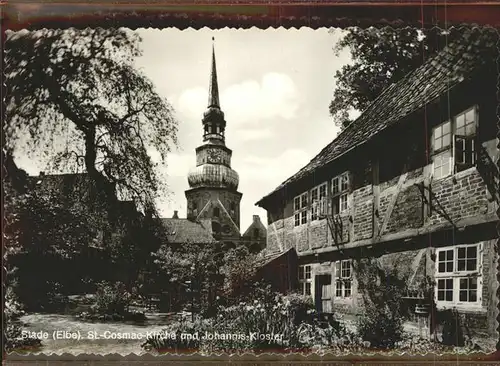 Stade Niederelbe St.-Cosmae-Kirche Johannis-Kloster / Stade /Stade LKR