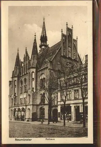 Neumuenster Schleswig Holstein Rathaus Kat. Neumuenster