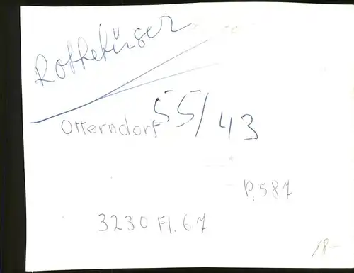 Otterndorf Fliegeraufnahme Kat. Otterndorf