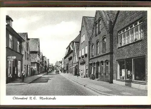Otterndorf Niederelbe Marktstrasse Kat. Otterndorf
