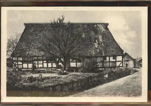 Ascheffel Haus Landschaftsbilder Schleswig Holstein Kat. Ascheffel