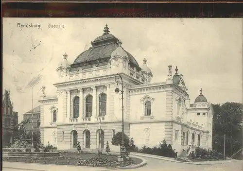 Rendsburg Stadthalle Kat. Rendsburg