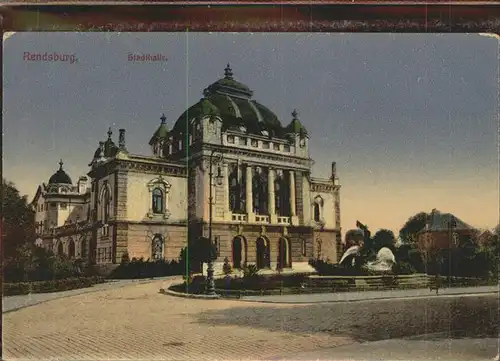 Rendsburg Stadthalle Kat. Rendsburg