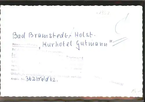 Bad Bramstedt Kurhotel Gutsmann Zimmer Kat. Bad Bramstedt