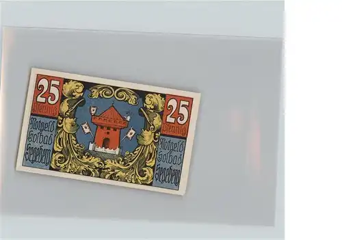 Bad Segeberg Notgeld Marken 25 Pfennig  Kat. Bad Segeberg