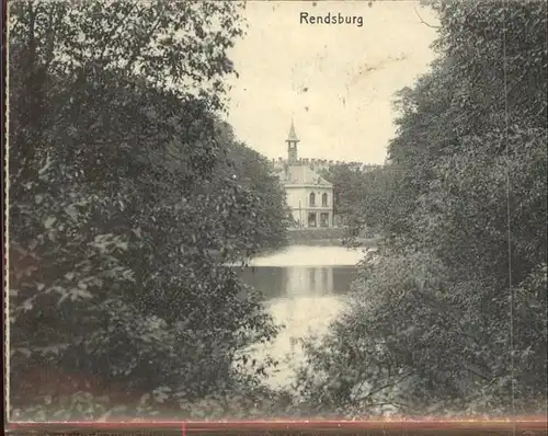 Rendsburg Am Teich Kat. Rendsburg