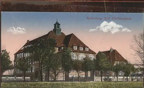 Rendsburg Tiefbauschule Kat. Rendsburg