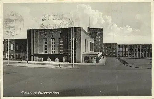 Flensburg Deutsches Haus Kat. Flensburg