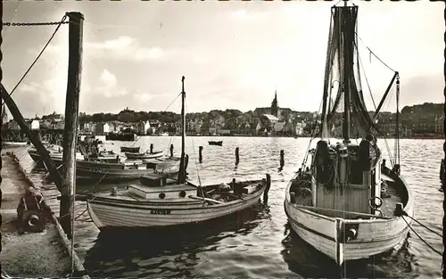 Flensburg Hafen Schiffe Kat. Flensburg