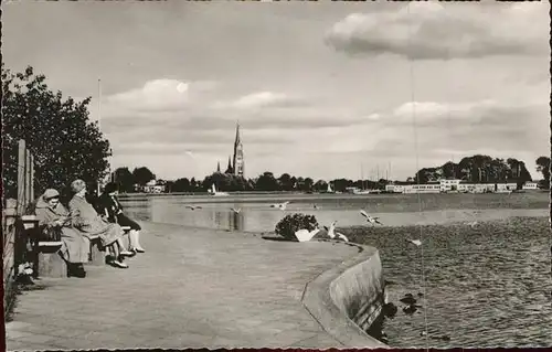 Schleswig Holstein Schleipromenade / Schleswig /Schleswig-Flensburg LKR