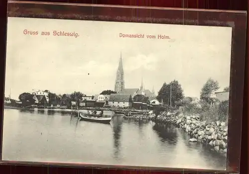 Schleswig Holstein Dom vom Holm gesehen / Schleswig /Schleswig-Flensburg LKR