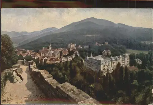 Hoffmann Heinrich Nr. 200 Badenweiler Schwarzwald Serie III Blatt 3 Kat. Kuenstlerkarte