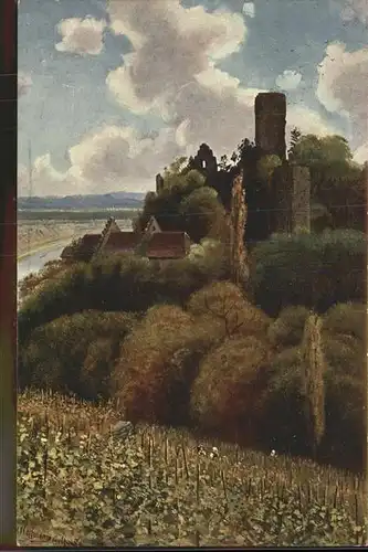 Hoffmann Heinrich Nr. 737 Ehrenberg am Neckar Kat. Kuenstlerkarte