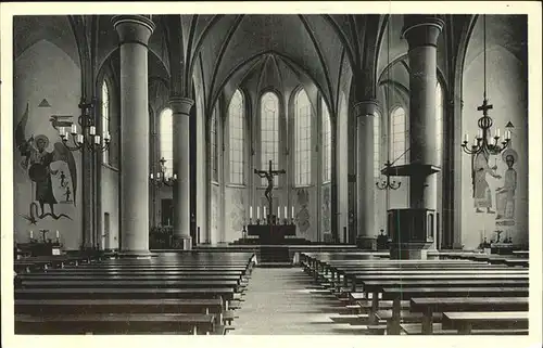 Delmenhorst St. Marienkirche innen Kat. Delmenhorst