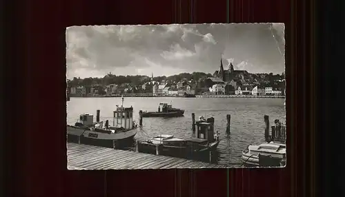 Flensburg Hafen Boote Schiffe Kat. Flensburg