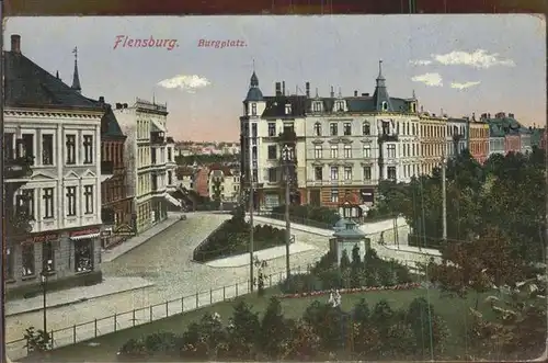 Flensburg Burgplatz Kat. Flensburg