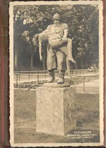 Flensburg Denkmal Gerettete Kat. Flensburg