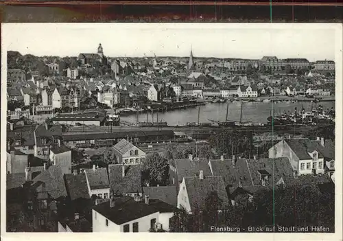 Flensburg Stadt Hafen Kat. Flensburg