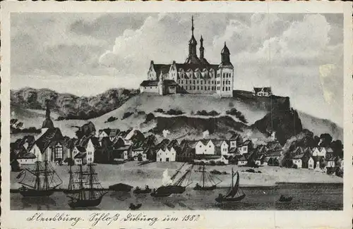 Flensburg Schloss um 1582 Kat. Flensburg