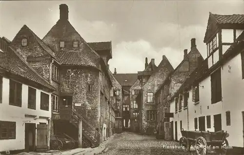 Flensburg Alter Hof am Holm Kat. Flensburg