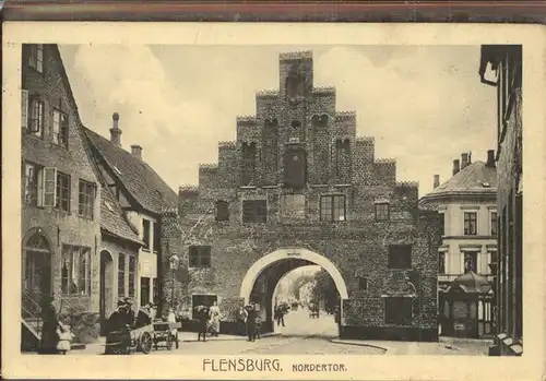 Flensburg Nordertor Kat. Flensburg