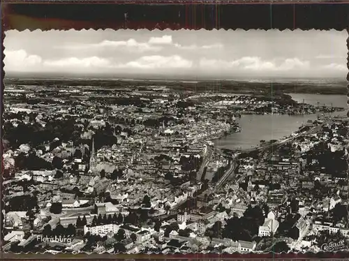 Flensburg Fliegeraufnahme Kat. Flensburg